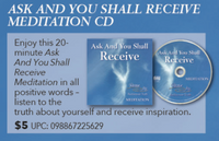 Ask And You Shall Receive Meditation (Audio CD)